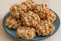 LJ8Q sekersiz enerji kaynagi muz ve yulafin mucizevi uyumuyla diyet kurabiye