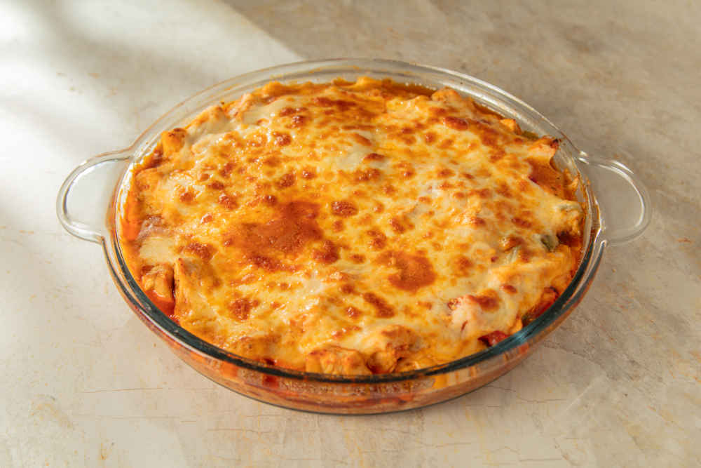 Besamel soslu firin tavuk t