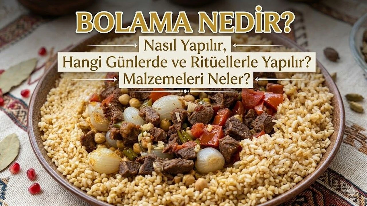 Bolama malzemeleri neler