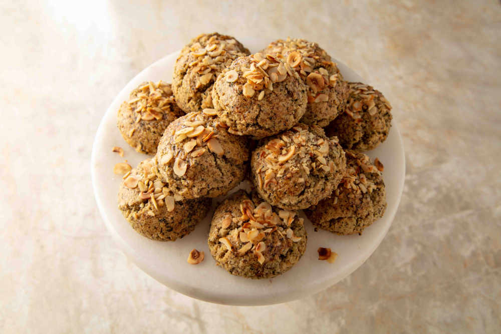 Cayli kahveli kurabiye t