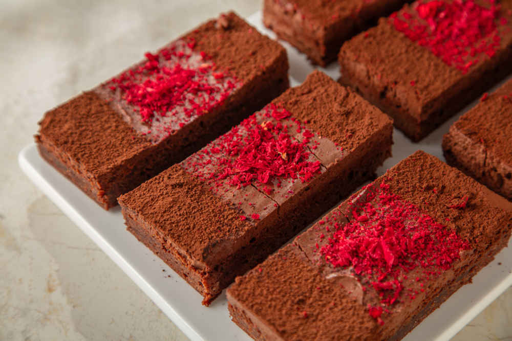 Cikolatali brownie mus t