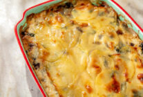 Ispanakli patates lazanya t