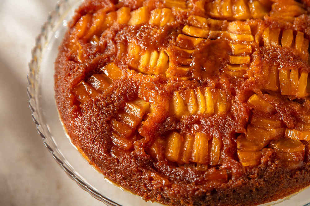 Karamelli elmali kek t2