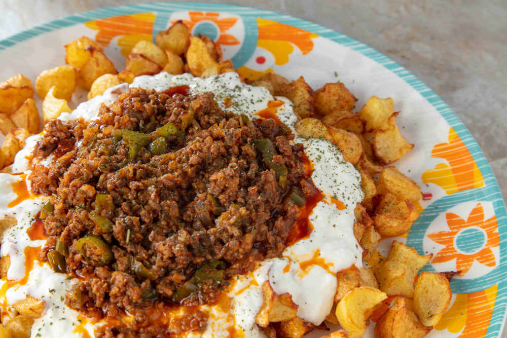 Kizartma patates mantisi t