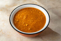 Mantarli mercimek corbasi t