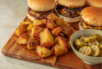 Otlu citir patates t