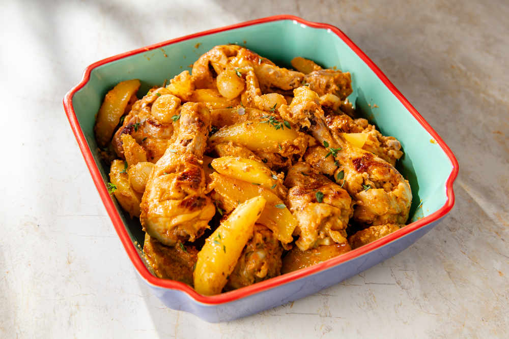 Patatesli tavuk baget t