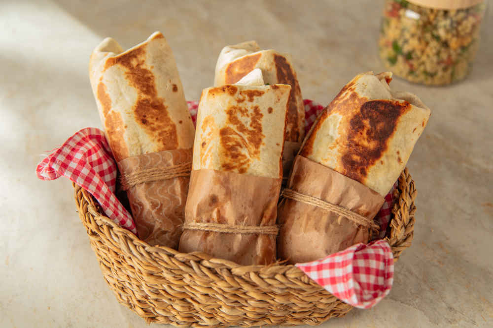 Ranch soslu tavuk durum t