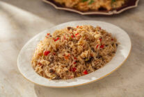 Sebzeli basmati pilavi t