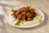 Tahin soslu falafel t