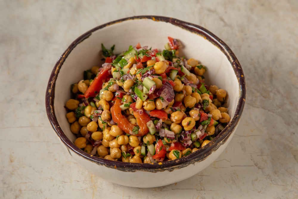 Tahinli nohut piyazi t1