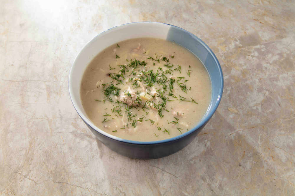 Terbiyeli tavuk corbasi t