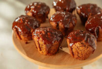 Tuzlu karamelli havuclu muffin t