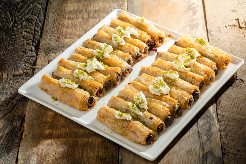 Cevizli hurmali sarma