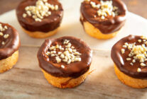 Cikolatali hindistan cevizli tartolet