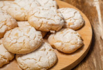 Damla sakizli bademli kurabiye