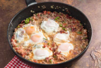 Kiymali pastirmali yumurta 3i