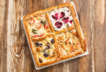 Peynirli milfoy tart