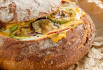 Sebzeli butun sandvic d