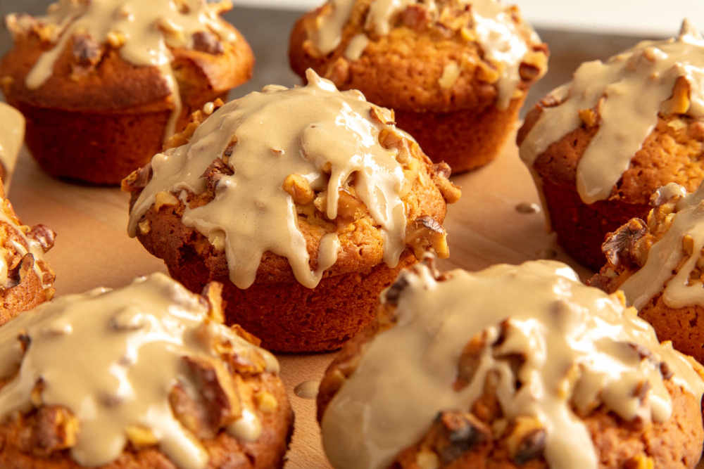 Tahinli muffin i