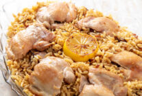 Tavuklu arpa sehriye pilavi i